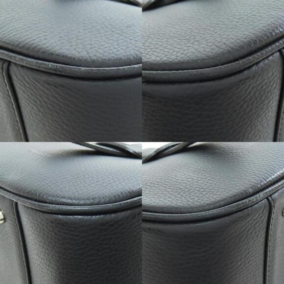 BURBERRY Leather Handbag Black Medium Crossbody Shoulder Bag - Picture 10 of 11